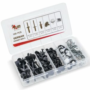German Pocket Box 5 T&M Technics, 100 clips de carrosserie
