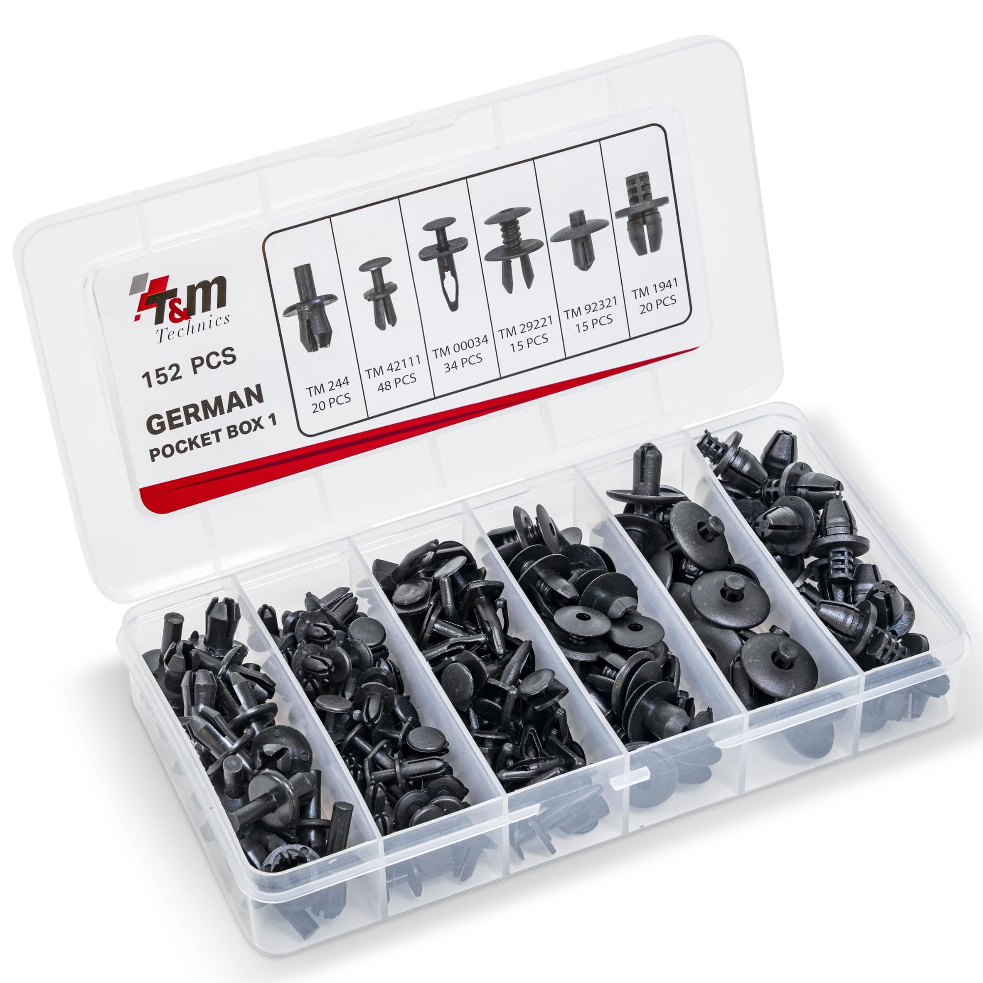 German Pocket Box 1 T&M Technics, 152 clips de carrosserie – vue 4