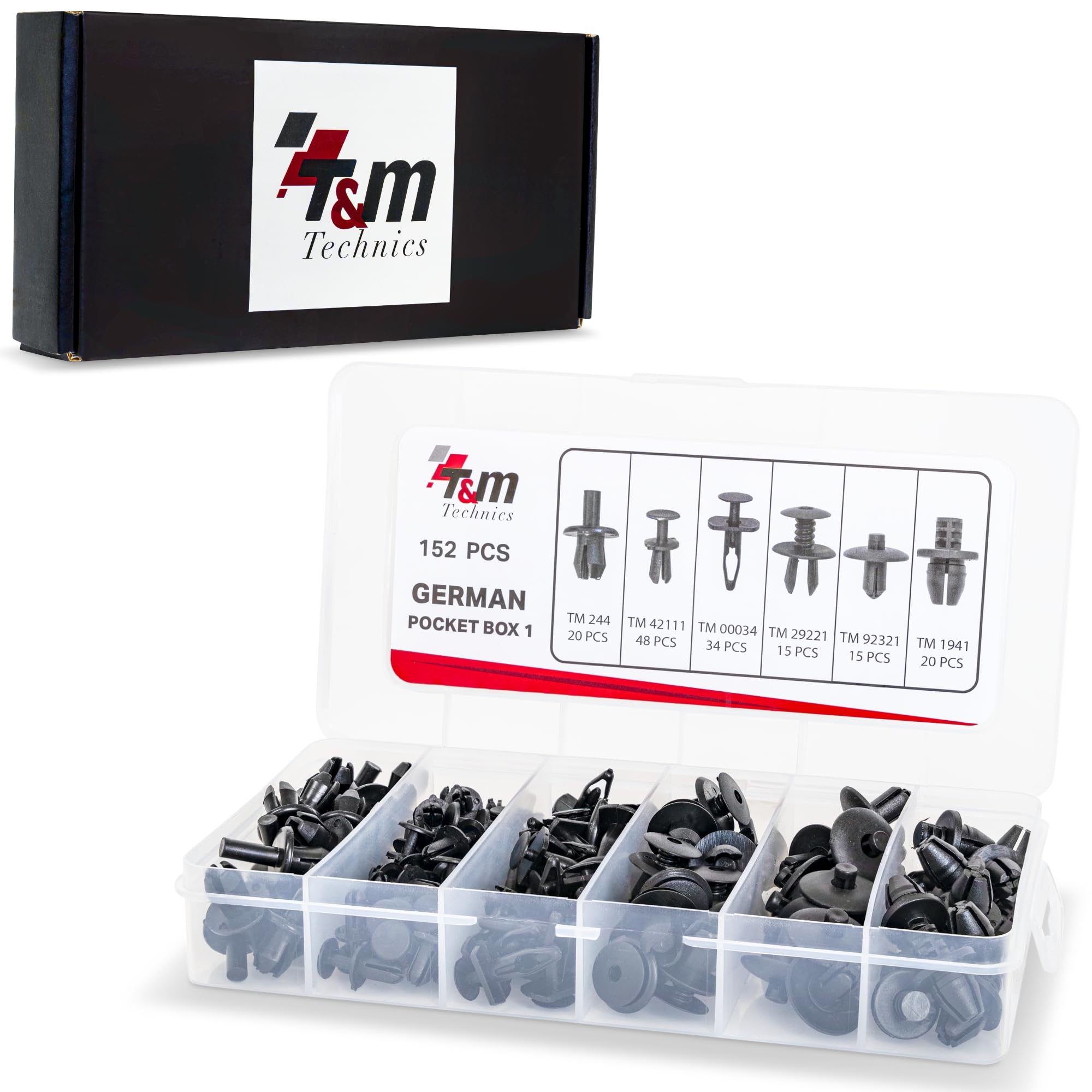 German Pocket Box 1 T&M Technics, 152 clips de carrosserie – vue 3