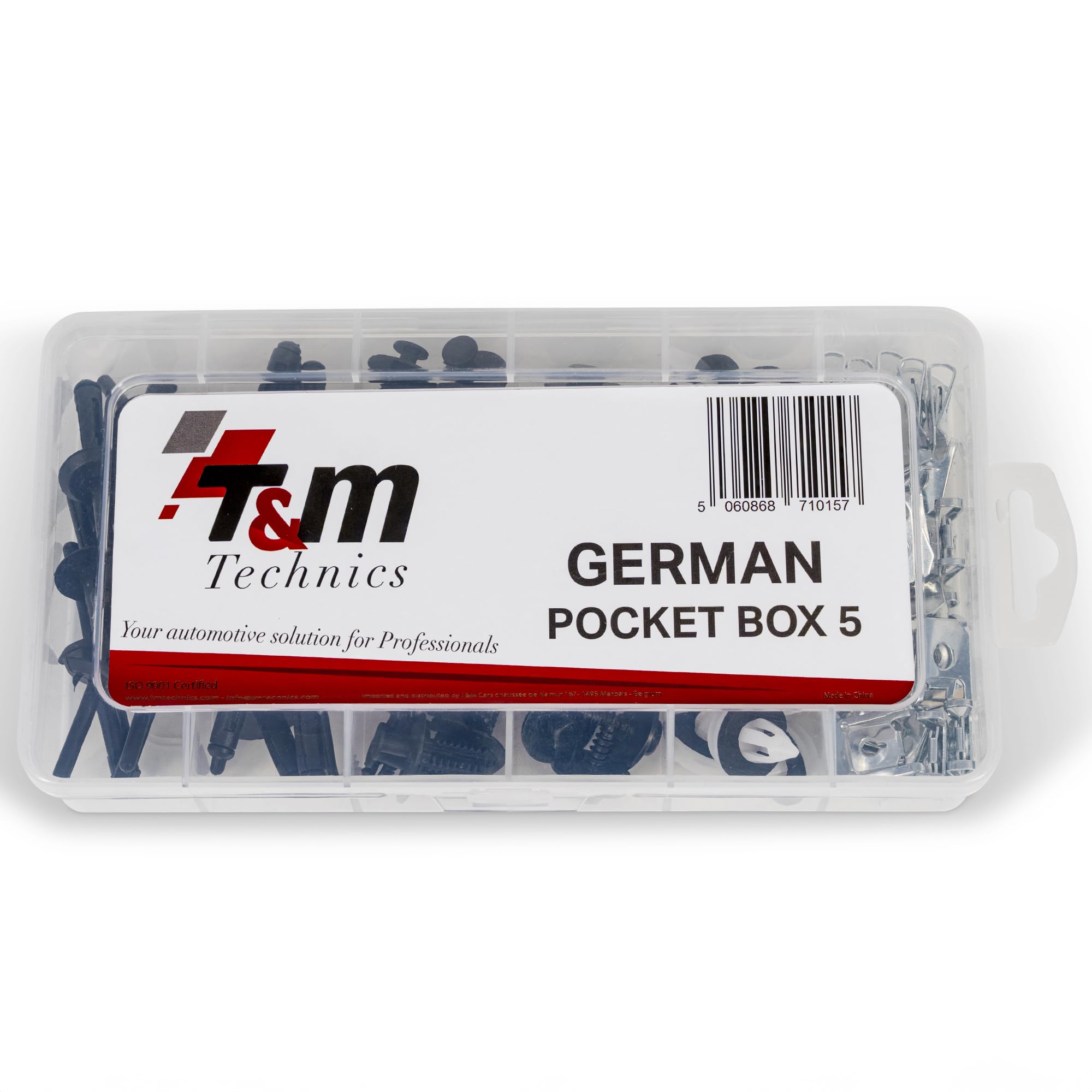 German Pocket Box 5 T&M Technics, 100 clips de carrosserie – vue 5