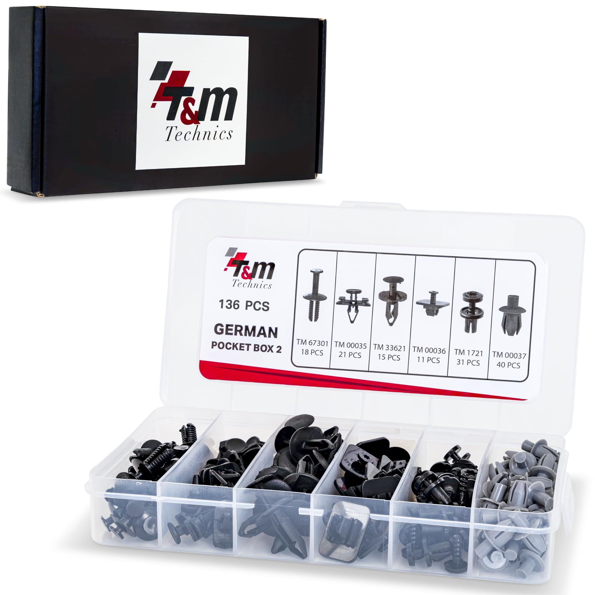 German Pocket Box 2 T&M Technics, 136 clips de carrosserie – vue 5