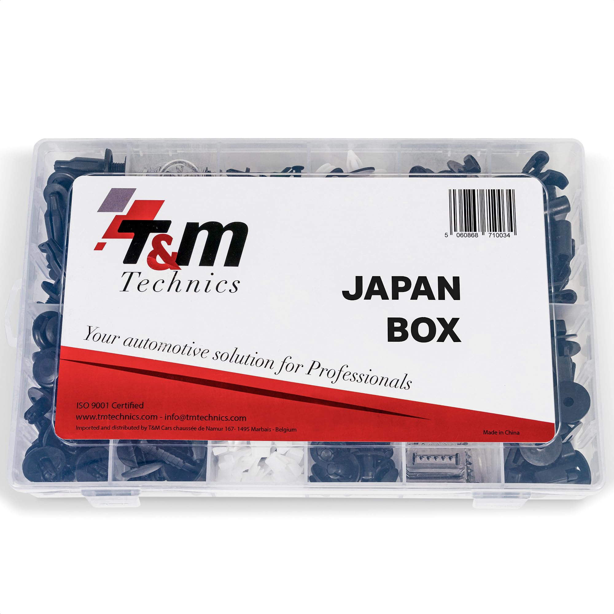 Coffret T&M Technics de 371 clips de carrosserie pour voitures japonaises – vue 7