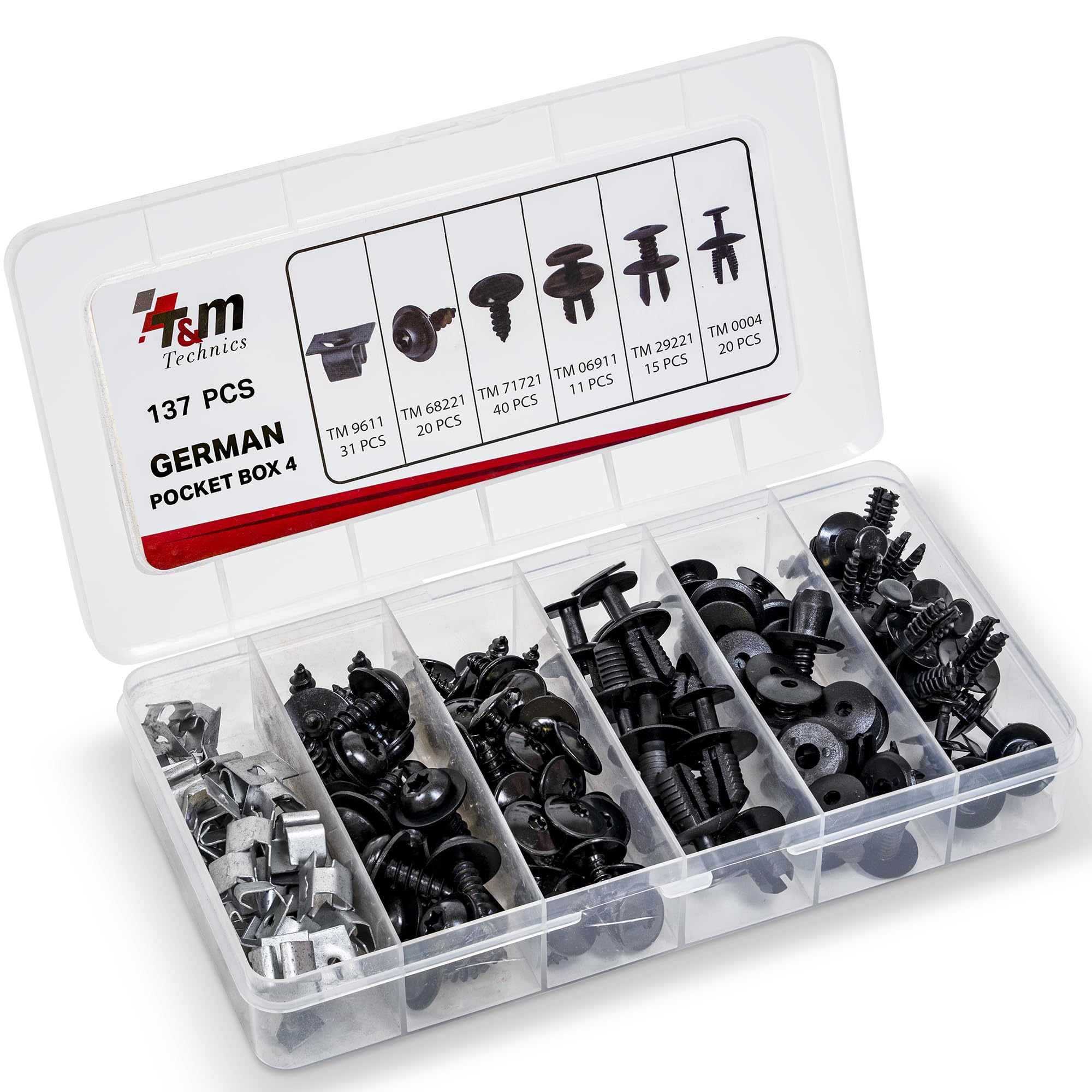 German Pocket Box 4 T&M Technics, 137 clips de carrosserie – vue 4