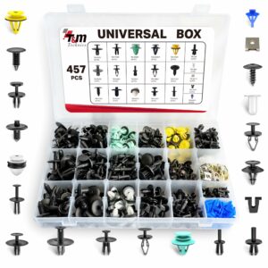 Coffret T&M Technics de 457 clips de carrosserie toutes marques