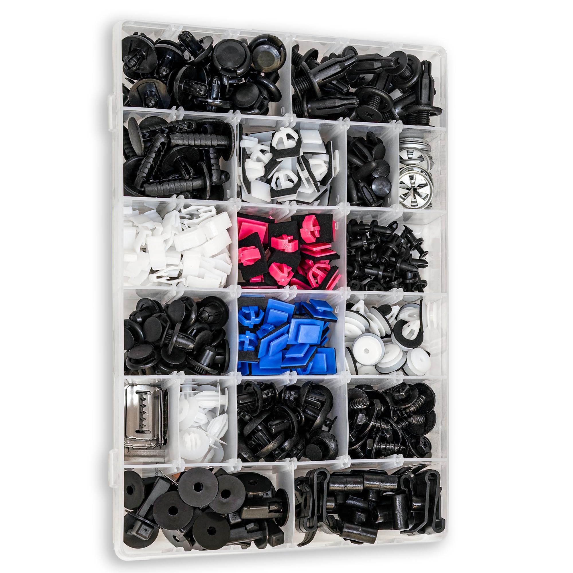 Coffret T&M Technics de 371 clips de carrosserie pour voitures japonaises – vue 4