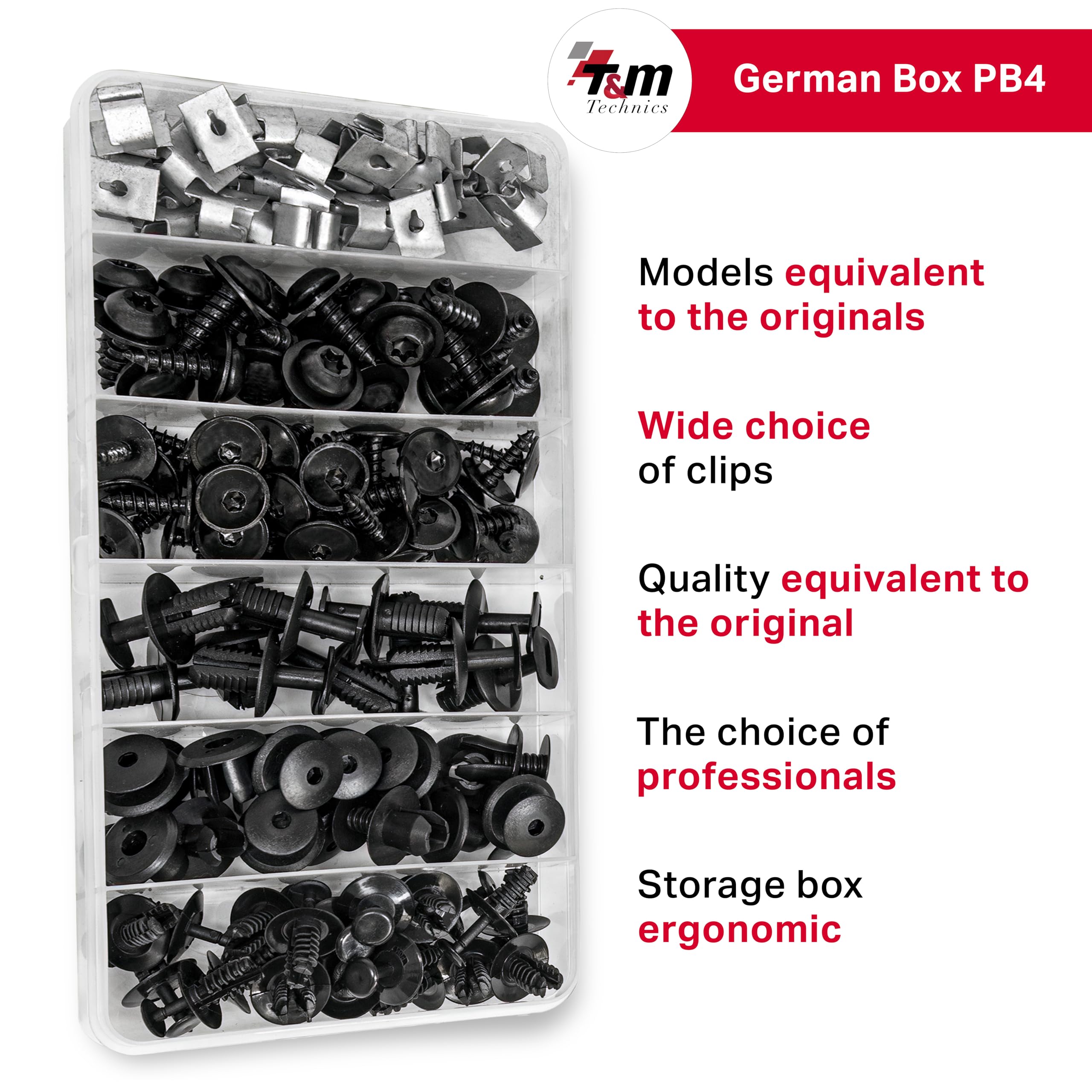 German Pocket Box 4 T&M Technics, 137 clips de carrosserie – vue 2