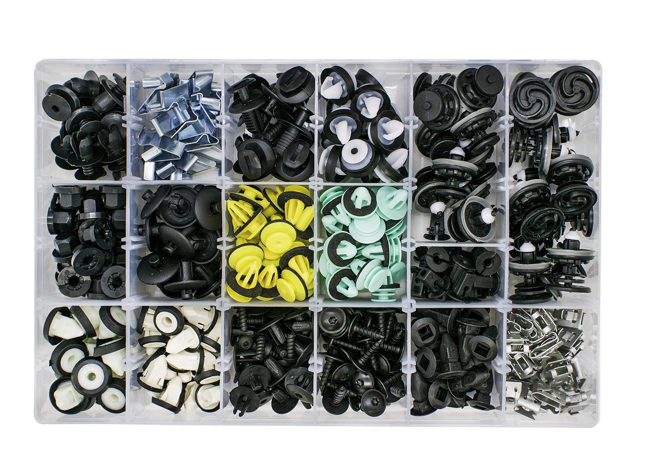 Coffret T&M Technics de 339 clips de carrosserie pour voitures allemandes – vue 4